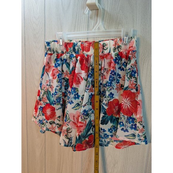 Show Me Your Mumu Crop Top Short Set Floral Tropical Print size Small Red - Picture 8 of 8